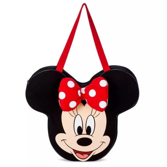 Disney Accessories - Minnie Mouse Big Face Canvas Tote